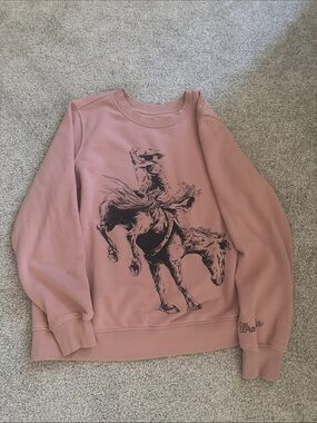 Wrangler  pink sweater